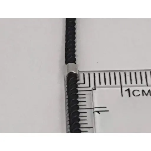 Ювелірний шнурок з текстилю Tango з золотими вставками. 950086В 40 - фото 4