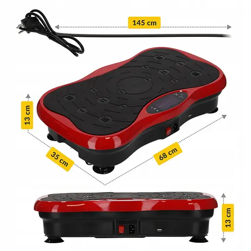 Віброплатформа для тренувань 4FIZJO Ultra+ з пультом та еспандерами 4FJ0593 (P-5905973401531) - фото 5