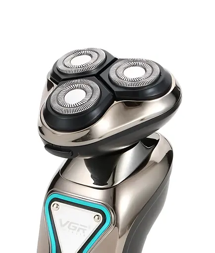 Електробритва VGR V-323 акумуляторна чоловіча бритва дисплей USB 8 Вт - фото 6