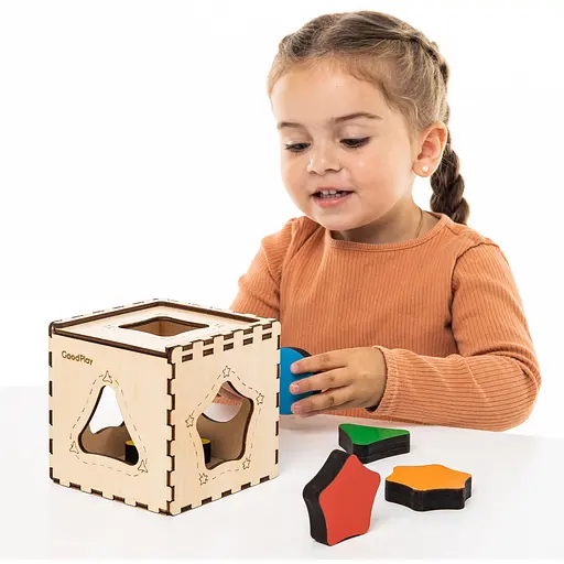Кубик-сортер GoodPlay (CUB-4-004) - фото 10