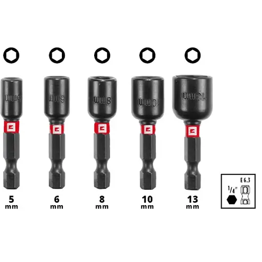Набор ударных бит и сверл Einhell M-Case 39 шт. (108759) - фото 12