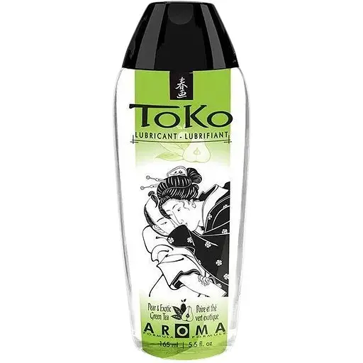 Лубрикант на водній основі Shunga Toko Aroma Pear & Exotic Green Tea не містить цукру 165 мл