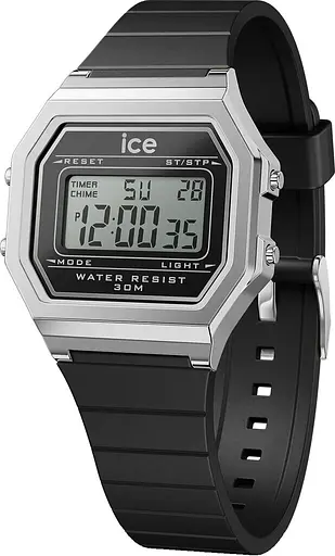 Часы Ice-Watch Ice digit retro Black Silver 022063