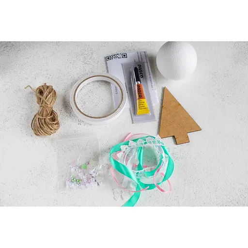 Дитячий набір творчості «Декорування іграшки на ялинку» УМНЯШКА НГ-003 2 основи - фото 2