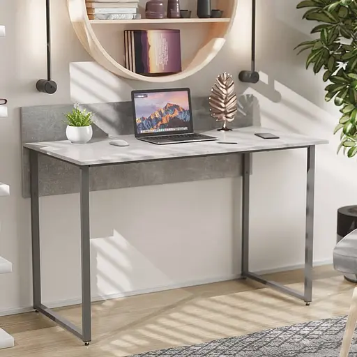 Стіл письмовий Скай Ferrum-decor 75x140x60 Сірий метал ДСП Бетон 32 мм (FRD-106668) - фото 2