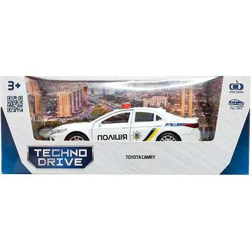 Автомодель TechnoDrive Toyota Camry Поліція (KM250416) - фото 13