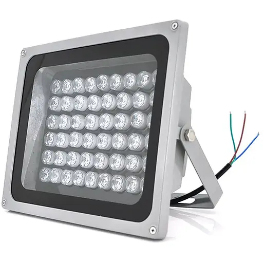 Прожектор направлен с сумеречным датчиком YOSO 220V 50W, 50LED, IP66, угол обзора 120°, дальность до 150м, 280*230*130мм, BOX