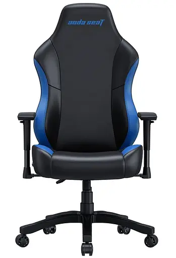 Ігрове крісло Anda Seat Luna Color Size L Black/Blue (AD18-48-BS-PV) - фото 2