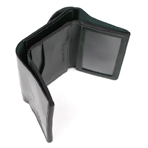 Небольшой женский кожаный кошелек Grande Pelle 8х10х2 см acs0032198 - фото 5