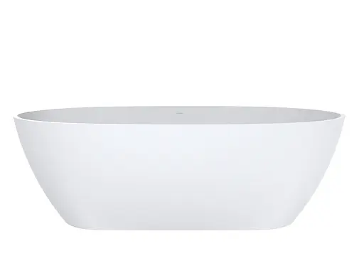 Ванна Mraggo Estella матова з литого мармуру 1680x830x560 00313502 Білий матовий - фото 3