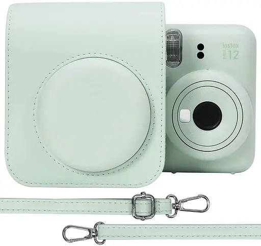 Набор камера Fujifilm Instax Mini 12, Фотобумага 10шт, Чехол, Фотоальбом 64 фото Зеленый - фото 4