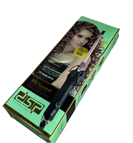 Плойка для укладки волос DSP 20105 афрокудрые локоны 9 мм 35 Вт Золотистый - фото 6