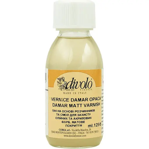 Лак Divolo дамарный матовый 125 мл   - фото 1