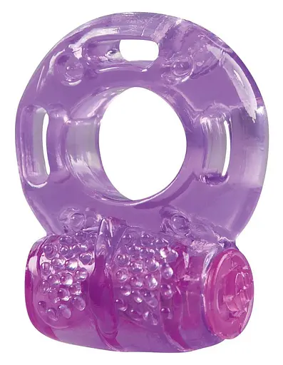 Эрекционное кольцо с вибрацией You2Toys Orion Butterfly Wings фиолетовый - фото 4