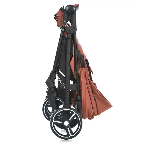 Детская прогулочная коляска-книжка Bambi M 4249-2 Orange Matt Оранжевая - фото 10
