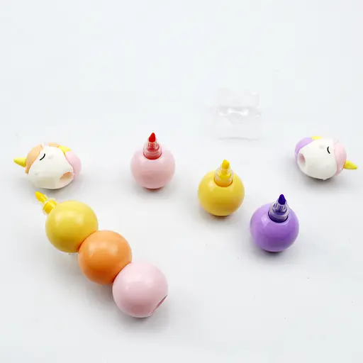 Текстовый маркер Единорог, MD-089, 3 цвета (В ассортименте) - фото 3