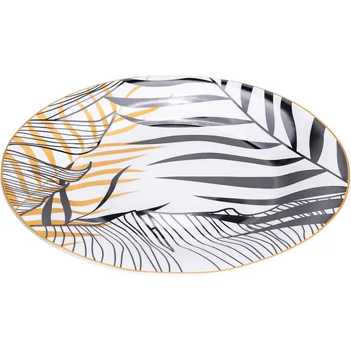 Столовый сервиз Yiwu на 6 персон фарфоровый Palm HP-HK-7 - фото 3