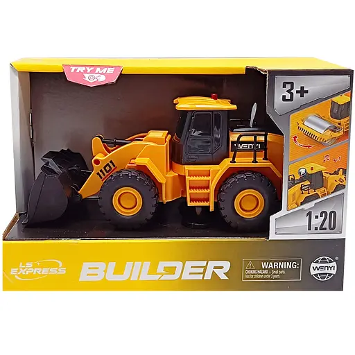 Дитяча іграшкова будівельна техніка "Бульдозер" Bambi WY1101A - фото 1