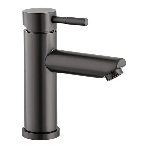 Смеситель для умывальника Mixxus SUS-001-A graphite MI5904 Черный матовый - фото 1