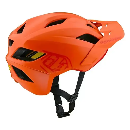 Велошолом Troy Lee Designs Youth Flowline Helmet Point Mandarin One size (1106-113540030) - фото 4