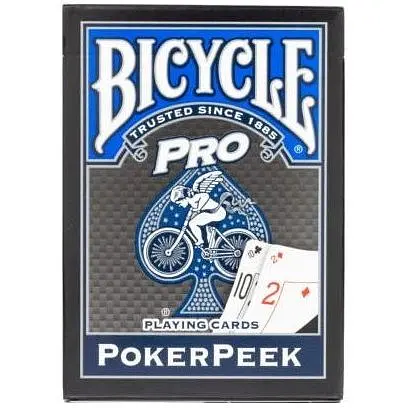 Карти гральні United States Playing Card Company Bicycle Pro PokerPeek (blue) (01456)