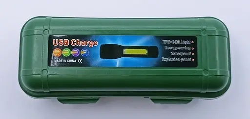 Фонарик ударопрочный Bailong HB-513 ручной аккумуляторный - фото 3