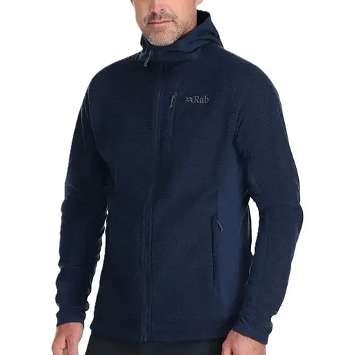 Флісова кофта Rab Capacitor Hoody Deep ink L (1033-RB QFF-02-DIK-LRG)