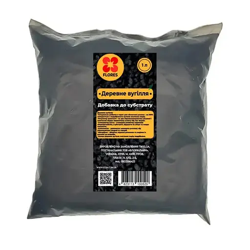 Древесный уголь TM Flores 1 л (vglder-1l-FL)