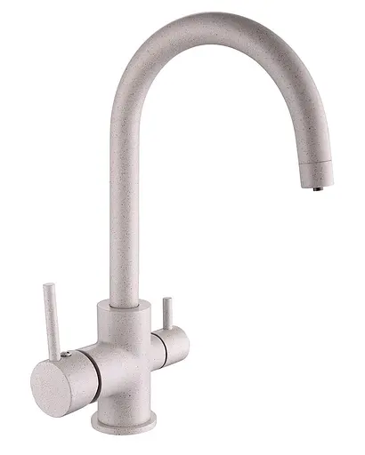 Смеситель для кухни с подключением питьевой воды Imprese Daicy-U 55009-UG Коричневый - фото 1