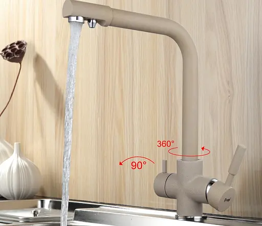 Змішувач для кухні Frap F4352-20 - фото 1