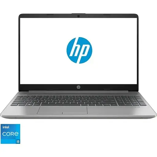 Ноутбук HP 250 G9 з процесором Intel Core i5-1235U pana la 4.40 GHz, 15.6", Full HD, 32GB, 1TB SSD, Intel Iris Xe графікою, DOS, сріблястий