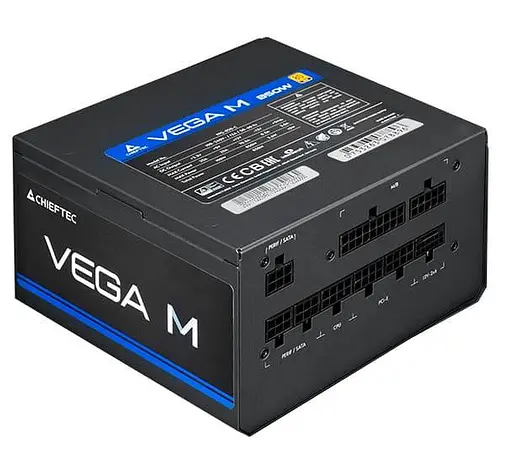 Блок живлення Chieftec Vega M 850W 80+ Gold (PPG-850-C) - фото 1