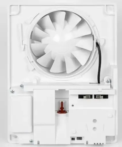 Вентилятор вытяжной бытовой Vents 100 Стайл с термоактуатором Белый - фото 5