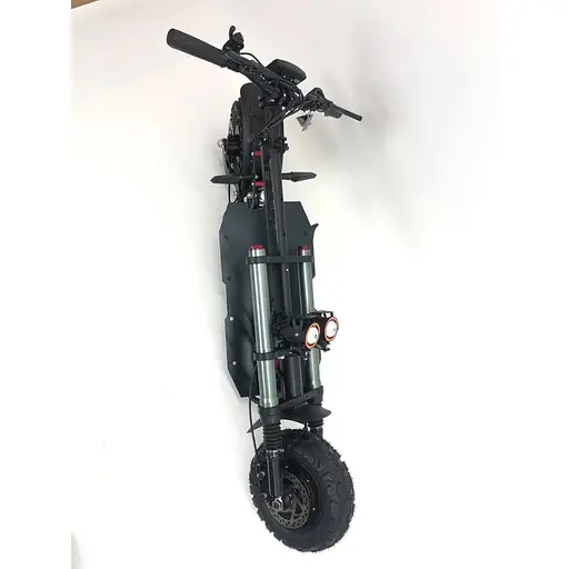 Электросамокат Двухмоторный с сиденьем Tesla 4000 (6000W, 60V,30Ah) и NFC ключ - фото 5