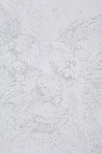 Набір для розпису по номерах "Вірний друг" 40*50 см, IDEA2-GX47706, ТМ "99IDEAS" - фото 7