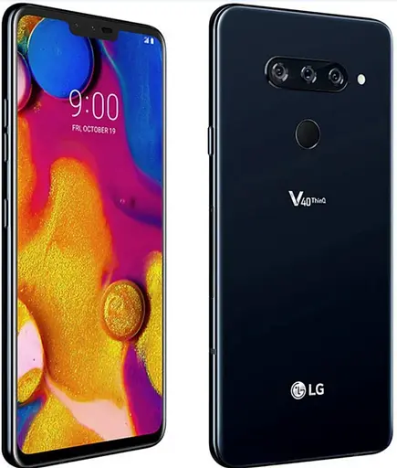 Смартфон LG V40 ThinQ 4/64GB Black Refurbished - фото 2