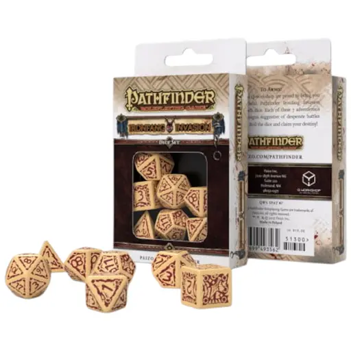Набор кубиков Pathfinder Ironfang Invasion Dice Set , 7 шт. (SPAT87)