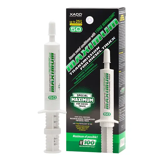 Атомарный кондиционер металла Xado Maximum Transmission for Diesel Truck для КПП и редукторов 50мл(XA 40017_4) - фото 1