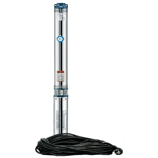 Насос центробежный скважинный Aquatica 1.5кВт H 169(131)м Q 55(35)л/мин Ø102мм 20м кабеля mid 778447 - фото 1