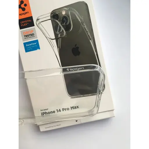Оригинальный чехол Spigen Liquid Crystal Flex для iPhone 14 Pro Max (6.7") (ACS04636) - фото 6