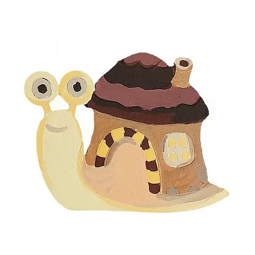 Набір дитячої творчості Розпис по дереву "Магніти-равлик та жабка" РД-013 - фото 2