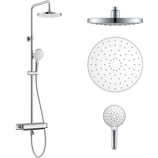 Душова система Imprese Centrum LX T-10230LX, Хром - фото 1