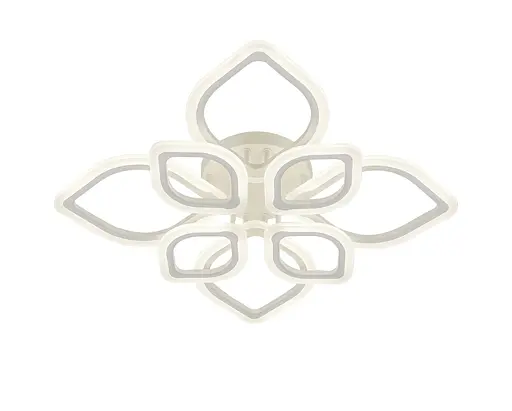 LED Стельова Люстра V 2303-4+4 WH