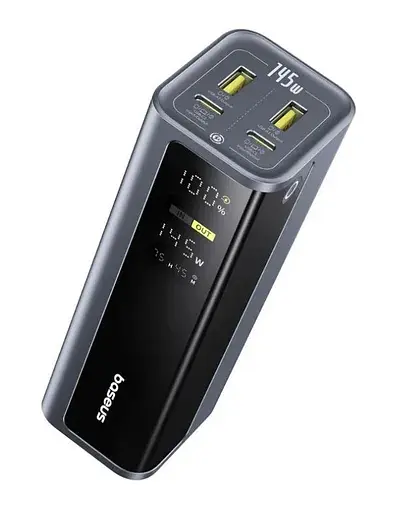 Зовнішній акумулятор Baseus EnerGeek GP12 20800mAh 145W 4-Port Portable Charger - фото 3