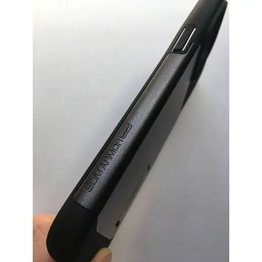 Оригинальный противоударный чехол Spigen Slim Armor (MagFit) MagSafe для iPhone 14 Pro Max (6.7") Gunmetal (ACS04646) - фото 8