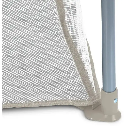 Манеж El Camino ME 1196 SWIFT 4 Gray для детей 6–24 мес. удобный и безопасный складной бежевый - фото 5