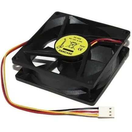 Вентилятор 80 mm Gembird Fancase 80х80мм 3-pin mini роз'єм - фото 1
