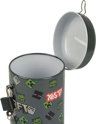 Скарбничка кругла Yes Minecraft 13х7,6 см металева (708576) - фото 4