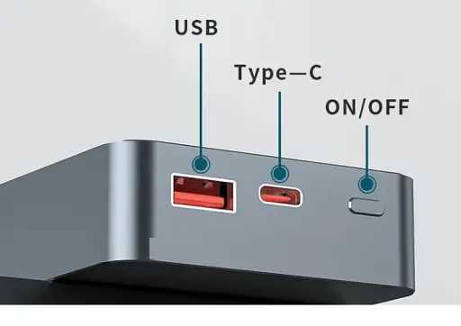 Портативний міні-зарядний магнітний Powerbank Magnetic для iPhone 12 12 14 - фото 4