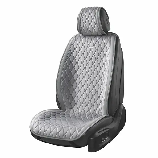 Комплект премиум накидок для сидений BELTEX New York, grey(BX84200) - фото 1